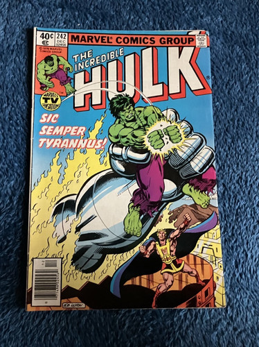 Incredible hulk 242 december - incredible,