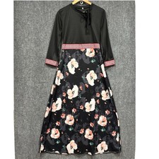 Vintage floral maxi dress MED