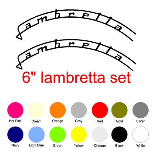 Lambretta 2 curved vinyl - x,