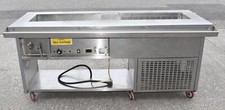 MOBILE BAIN MARIE AND SALAD WELL - HOT AND COLD SERVERY 240V CATERING COMMERCIAL