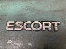 Automobilia, car badges, Escort, classic cars, barn find