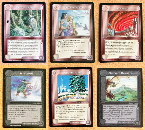 Single cards middle - single, earth
