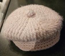 Girls Knitted Baker Boy Hat