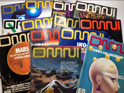 Omni magazines lot may - 13:,