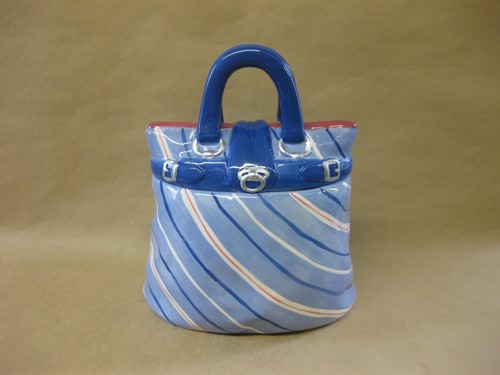 Ceramic handbag cookie - handbag,