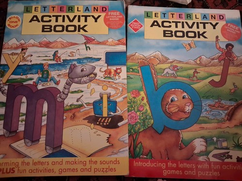 Letterland activity books 2 - activity, 1&2