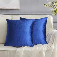 Set of 2 Blue Cushion Cover