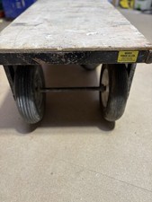 Heavy Duty Flat Bed Turntable Steering Trolley