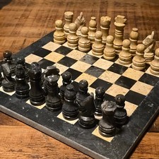 Handcrafted Marble Chess Set