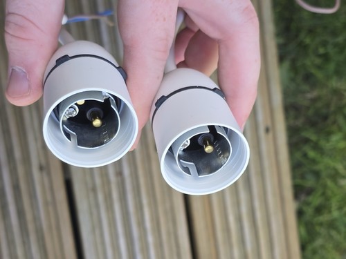 Bayonet light fitting - fitting, lamp