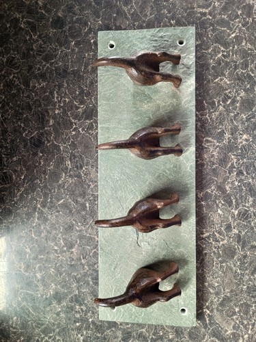 Dog tail wall hooks - dog, coat,