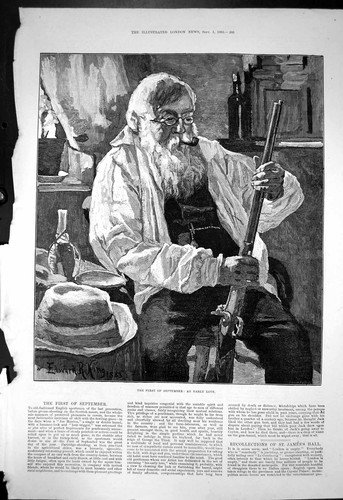 Old print first - first, september