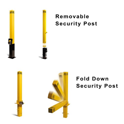 Removable fold down steel - /,