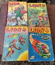 4 x Vintage 1950s 60s  Lion