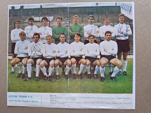 Luton town 1967 - town, division