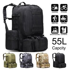 55L Large Rucksack 4 in 1