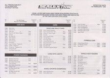 Scalextric 1995 February Price