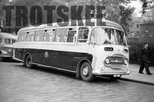 35mm Negative N&S Leicester Bedford SB1 Plaxton YBX888 c1960 