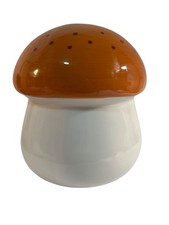 Ceramic Mushroom Sponge Scrubby Holder Vintage Retro 70's Kitchen Sink Orange