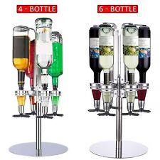 ROTARY STAND DRINK OPTIC DISPENSER PARTY BAR BUTLER 4 to 6 BOTTLE