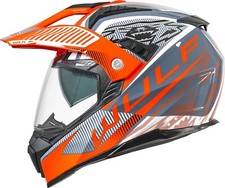 Motorcycle motocross helmet Wulfsport Optima orange enduro adult XS-S ECE R22-06