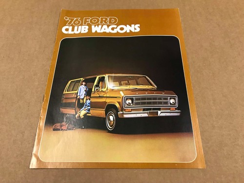 Vintage 1976 ford club wagons - ford,