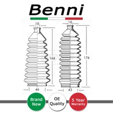 Steering Rack Boot Set Front