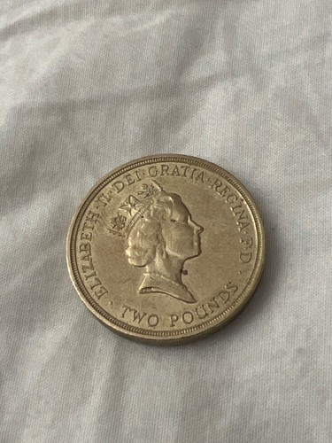 Rare two pound coin 1989 - two,