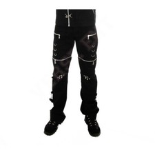 Men Gothic Bondage Cyber Pants
