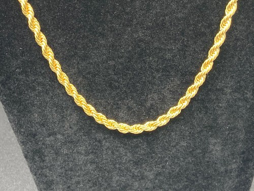 14k gold plated rope - 14k, chain