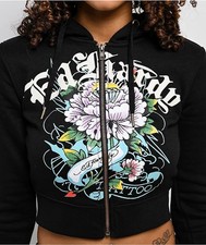 Ed Hardy Women's Full Zip-Up