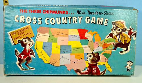 The chipmunks cross country - chipmunks,