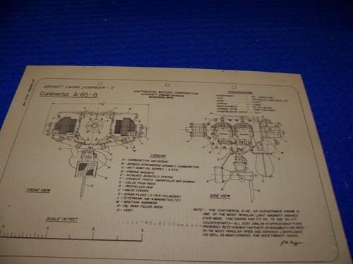 Continental 8 aircraft - a-65-8,
