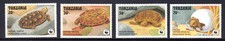 TANZANIA 1993 NATURE PROTECTION - TORTOISES - WWF - MNH - UK POST FREE [942]