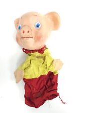 Vintage Pinky & Perky Chad Valley 1963 Pig Hand Puppet - Used