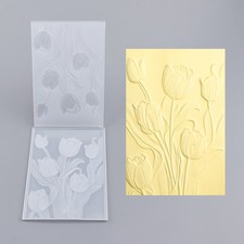 3D Embossing Folders Vintage Flower bud Stencil For DIY Scrapbooking Craft