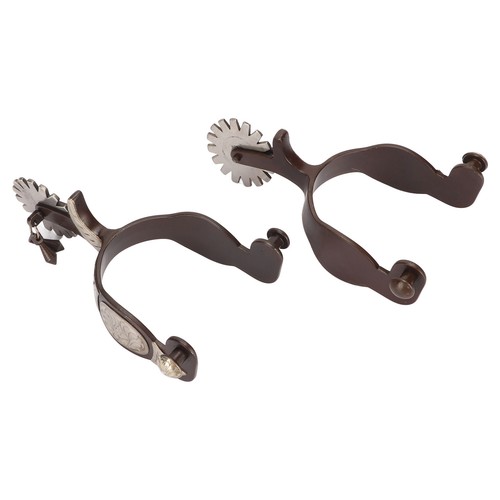 Retro bronze western cowboy - western,