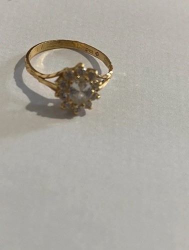Asian gold ring - ct,