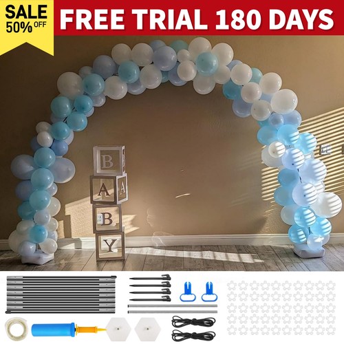 Balloon arch kit - arch, stand