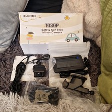 Baby Car Camera Safety Monitor HD Display new Unwanted Gifts 😊