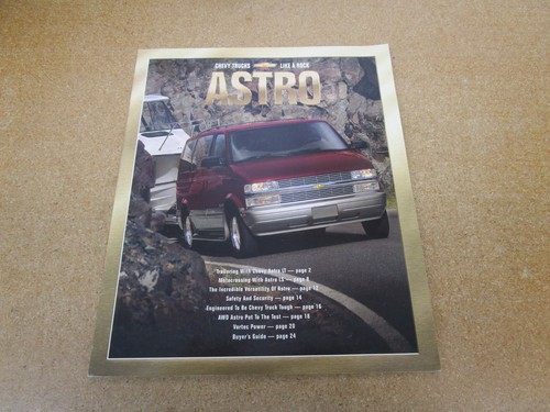 2001 chevrolet astro - 2001, van