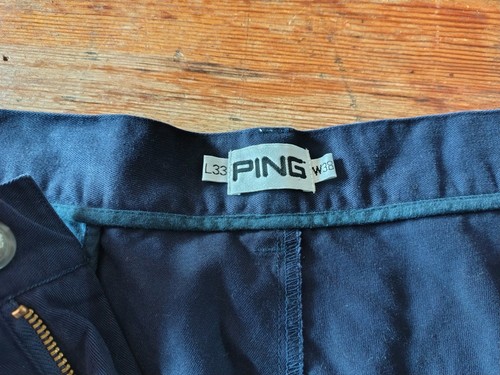 Ping men golf trousers 33 - men's,