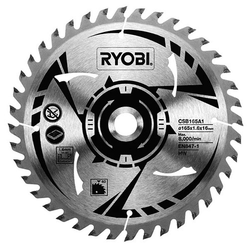 Ryobi 165mm 16b 40t - ryobi,