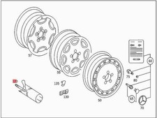 Genuine MERCEDES A124 A208