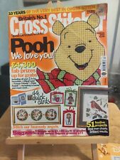 Cross Stitcher Magazine CHRISTMAS Issue With Winter Whinnie The Pooh Free Gift