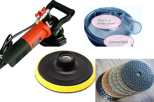 Wet polisher grinder - 5", 7"