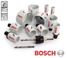 Bosch QUICK CHANGE Release Hole Saw Cutter Bit HSS Bi-Metal Wood Plastic Holesaw