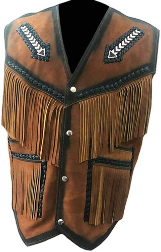 Mens western wear cowboy brown - western,
