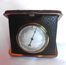 Beautiful & Fully Working 1890-1910 Compensated Cased Pocket Barometer/Altimeter