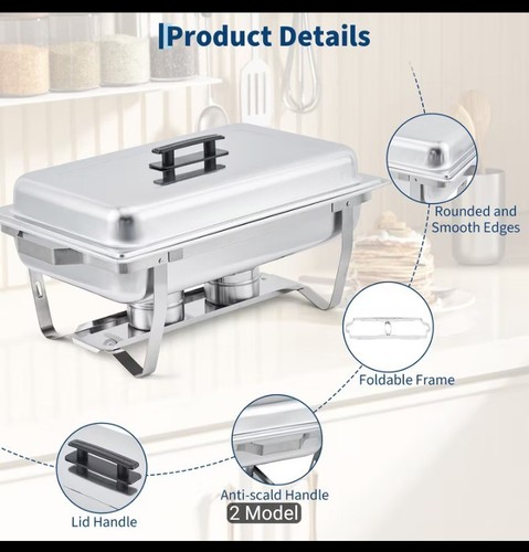 Stainless steel chafing - stainless,